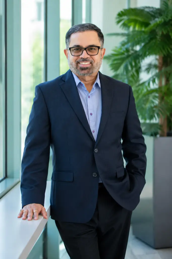 Ravi Dasani in his Danville office